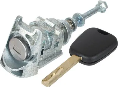 Für Citroen C4 ab 2004-2010 Türschloss Schließzylinder VORNE LINKS + Schlüssel in der Farbe von GOLDCAR
