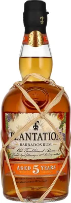 Image de Plantation Rum BARBADOS 5 Years Old Traditional Rum 40% Vol. 0,7l