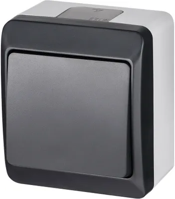 Produktbild von IP44 Aufputz ANTRA Schalter 0331-07
