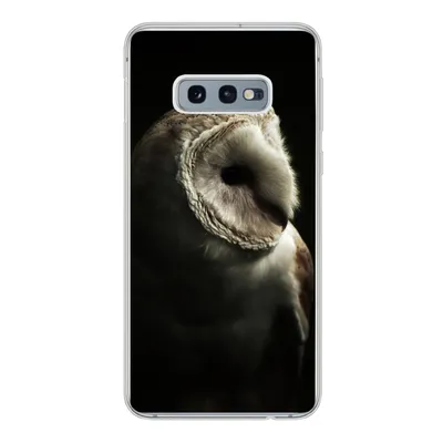 Produktbild von MuchoWow® Handyhülle Schutzhülle Hülle für Samsung Galaxy S10e Eule - Vogel - Porträt Silikon Softcase Handy Hülle - Handy
