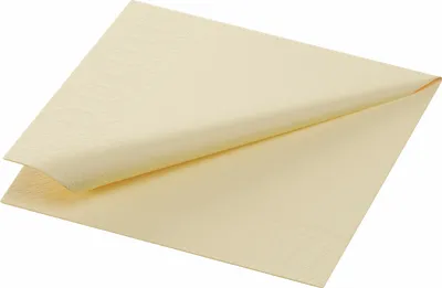 Produktbild von Duni Servietten cream 24x24cm 3lagig 250 Stück