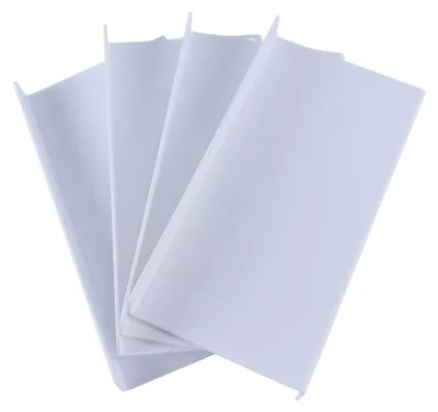Stapelbarer Kräuterladen-Organizer, 4er-Set, 23x11,5 cm, Weiß, PP