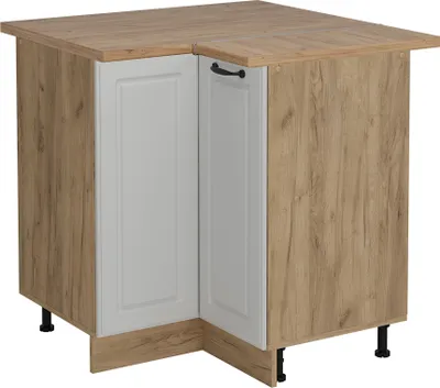 Image de Meuble d'angle Vicco R-Line Blanc campagne 75.6cm , PT Chêne, Model 53736