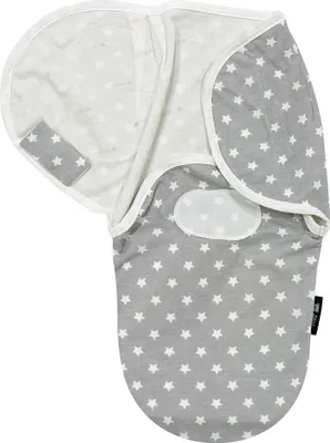 Produktbild von ALVI Wickeltuch Harmonie Jersey Stars silber