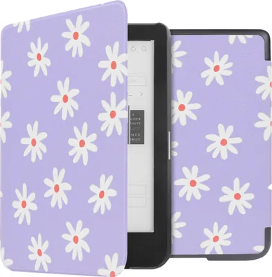 Produktbild von imoshion Design Slim Hard Case Klapphülle Kobo Clara HD - Flowers Distance