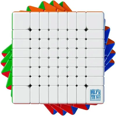 Productafbeelding van 8x8 V3 snelheid puzzel kubus mfjs magic cubes - Stickerless 8x8x8 V3 2025 Cubing Klas MF8 Snelheid
