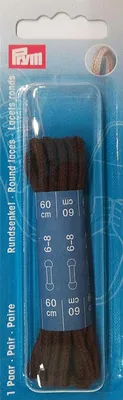 Produktbild von P/SB Schuhband rund 3mm/60cm braun Prym 974 811