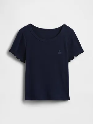 Produktbild von GAP Baby Brannan Bär Rippen-T-Shirt 4YRS
