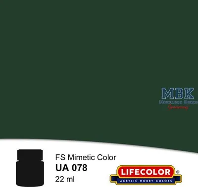 Image de LIFECOLOR LC-UA078 UA078 Vert foncé FS 34077 - Dark Green FS 34077