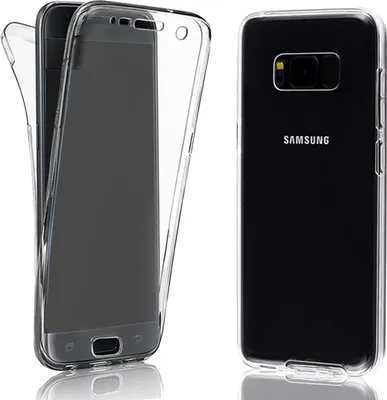 Produktbild von Full Cover Für Samsung Galaxy S6 Edge Plus 5,7" Silikon Transparent TPU 360° Hülle