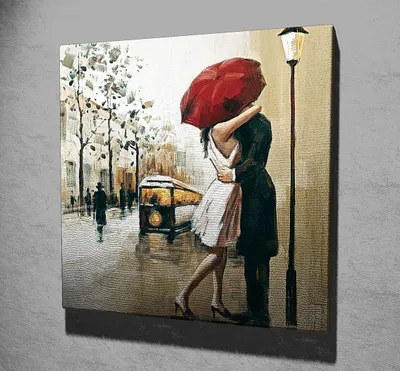 Image de Wallity, KC042- MJS1310, Multicolore, Tableaux sur toile, 45 x 45 cm, 100 % toile