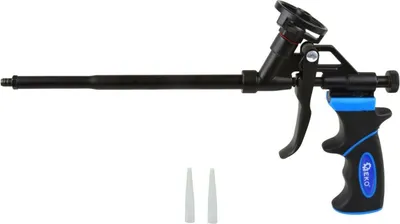 Immagine prodotto di Pistola manuale a spruzzo per schiuma poliuretanica professionale, in teflon con 2 ugelli, Geko