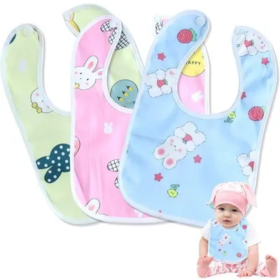 Immagine prodotto di Set di 6 cuffiette per neonati con chiusura rapida, morbide, fonoassorbenti e impermeabili, per bambini e bambine e neonati