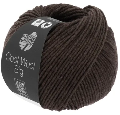 Produktbild von Lana Grossa - Cool Wool Big 1020 schwarzbraun