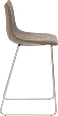 Produktbild von Barstuhl Mayer Sitzmöbel 1175 47 x 51 x 99 cm Edelstahl braun