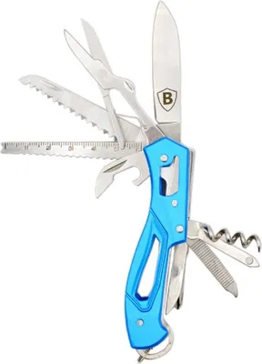 Immagine prodotto di Coltello tascabile multifunzionale in acciaio inox - 15 pratiche funzioni