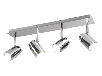Image de ANGELO plafonnier de salle de bain argent Trio 880400406