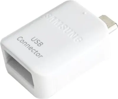 Produktbild von Samsung EE-UG930 Micro-USB auf USB OTG Adapter weiss bulk