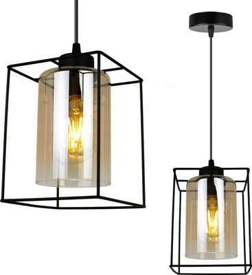 Produktbild von Moderne Elegante Glas-Hängelampe