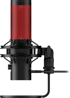Produktbild von HyperX QuadCast 2 - USB Microphone (Black), Podcast-Mikrofon, -7,5 dB, 20 - 20000 Hz, 0,05%, 32 Ohm, 24 Bit