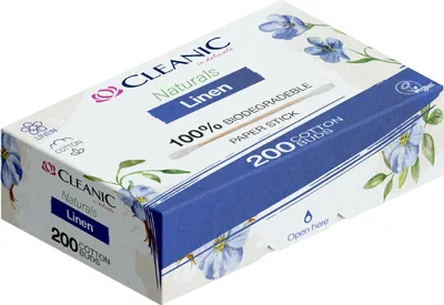 Zdjęcie produktu dla Cleanic Naturals Linen Patyczki higieniczne 200 szt.