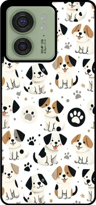 Produktbild von Smartphonica Phone Case Fit für Motorola Edge 40 mit Hund Druck - TPU zurück Abdeckung Fall Hund Design