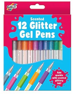 Produktbild von Famanu Glitter Gel Stifte Set - 12 Bunte Glitterstifte für Kreative Kinder ab 6 Jahren