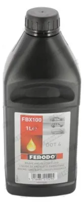 Produktbild von Ferodo FBX100 Bremsflüssigkeit 1L für VW BMW OPEL Audi Mercedes Seat Skoda Fiat
