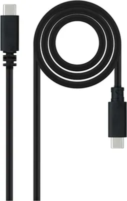 Produktbild von Nanocable 10.01.2301-l150 1.5 M Usb-c-kabel Durchsichtig  Durchsichtig One Size