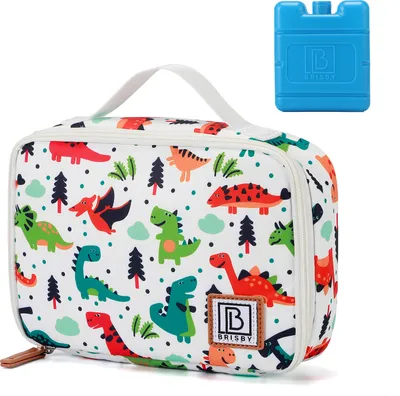 Produktbild von Brisby 4-lagige isolierte Kühltasche – Lunchtasche 2,5 Liter – Dino
