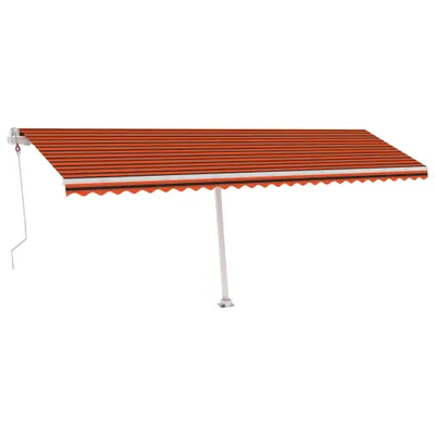 Produktbild von vidaXL Standmarkise Automatisch 600x300 cm Orange/Braun