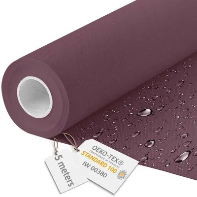 Produktbild von Wasserdichter Canvas-Stoff 1,60 m breit - wasserdichter Stoff 220 g/m² 600D - Sonnenschirm-Stoff wasserdicht 5 Meter Pruim