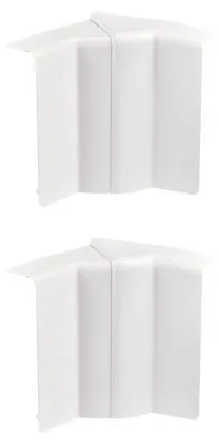 Produktbild von Innenecken für 15 x 15 mm Kabelkanäle, weiß, 2er-Pack, Tehalit