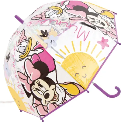 Produktbild von Minnie Maus & Daizy Regenschirm - Kinder Stockregenschirm - Kuppelschirm Ø 68 cm