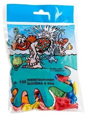 Image de Sachet de 100 ballons bombes a eau - jeu activite plein air