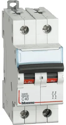 Produktbild von BTicino FN82C40 Interruttore Magnetotermico C40 2P 2M 6kA