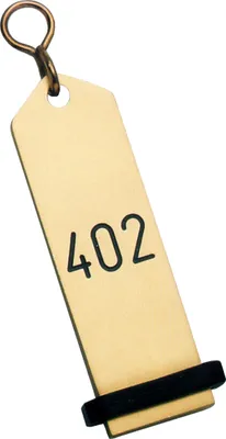Produktbild von CONTACTO Hotelschlüsselanhänger, Höhe: 100 mm, Breite: 30 mm