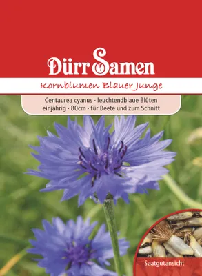 Produktbild von Kornblume Blauer Junge | Kornblumensamen von Dürr Samen
