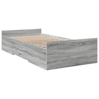 Immagine prodotto di Giroletto Cassetti Grigio Sonoma 75x190 cm Legno Multistrato