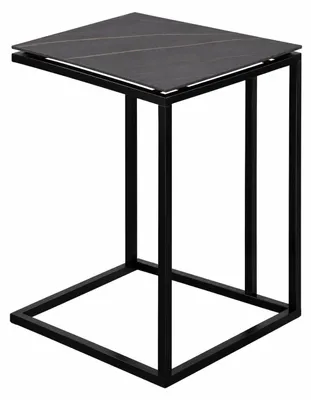Beistelltisch Jon, 38x62x43 cm, schwarz