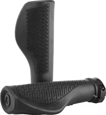 Produktbild von Procraft Lenkergriffe Ergonomic Comp 136 mm Schwarz - ergonomischer Komfort f...