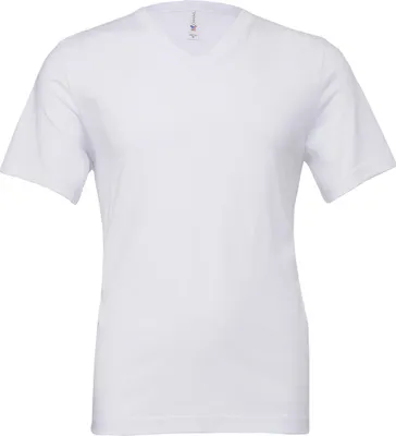Produktbild von Canvas Uni Jersey Short Sleeve V-Neck Tee
