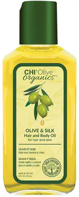 Produktbild von CHI Naturals mit Olivenöl Olive & Silk Hair and Body Oil olej na vlasy i tělo 59 ml