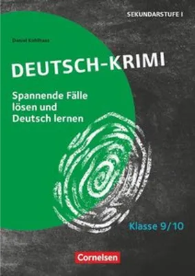Produktbild von Lernkrimis für die SEK I - Deutsch - Klasse 9/10