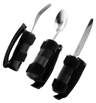 Produktbild von Besteckset für Senioren mit Gewichten und ergonomischen Griffen