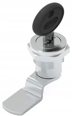 Obrázek produktu pro Čtvrtotáčkový zámek 20mm ZnAl chromovaný univerzální klíč