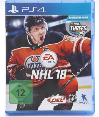 Obrázek produktu pro Electronic Arts NHL 18, PlayStation 4, E10+ (starší 10 let), Fyzické médium