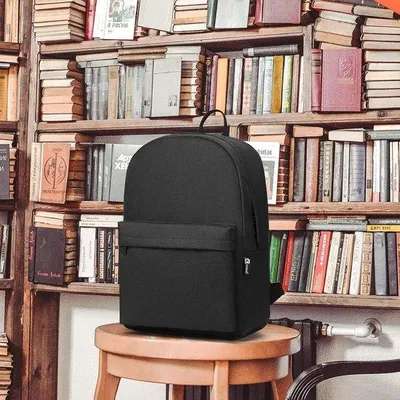 Produktbild von Lichtgewicht College-Tas Stijlvolle Casual Reiswerktas voor 15,4" Laptop in Schwarz