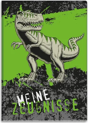 Produktbild von itenga Zeugnismappe Motiv T-REX DIN A4
