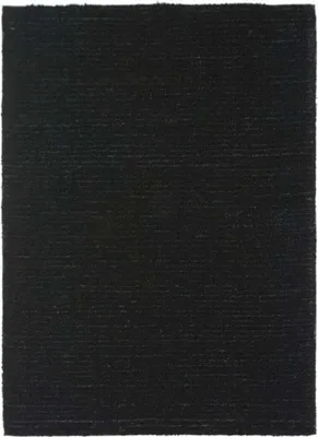 Zdjęcie produktu dla Czarny dywan z efektem jedwabistości 120x170